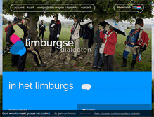 Tablet Screenshot of limburgsedialecten.nl